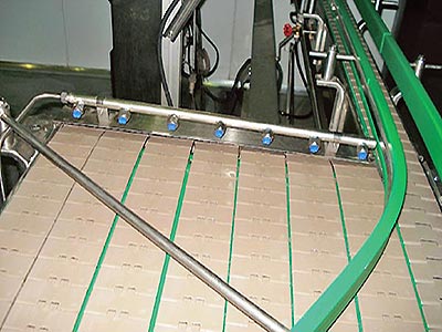 Filled Bottle Conveyor System