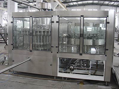 Small Bottle Juice Hot Filling Machine