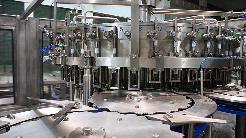 steam beverage filling machine